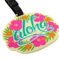 thumbnail image 2 of Island Heritage Hawaii Luggage Tag Aloha Floral, 2 of 4