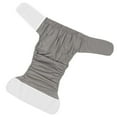thumbnail image 3 of Adult Cloth Diaper, Waterproof Washable Reusable Adult Elderly Cloth Diapers, Adult Swim Diapers Pocket Nappies Adult Nappies (One size fits all (fits 1'5 to 3'8 waist)), 3 of 9