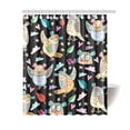 thumbnail image 1 of BSDHOME Rideau de Douche Motif Hibou Coloré Sans Couture pour Enfants 66x72 Pouces, 1 of 2