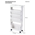 thumbnail image 4 of AG BOX Estantería organizador de almacenamiento | 4 compartimentos superiores y cesta inferior., 4 of 5