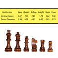 thumbnail image 3 of Juego de piezas de ajedrez Baspoom Nature Wood Tournament Staunton, 3 of 6