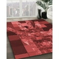 thumbnail image 2 of Ahgly Company Indoor Rectangle Patterned Cranberry Red Area Rugs, 6' x 9', 2 of 6