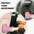 thumbnail image 3 of Car Interior Accessories One Set Of Children's Rear Seat Cover Kick Foot Pad Rear Seat Pad Large Storage Space Durable Easy To Clean Vehicle From Dirt Soil Scratches, 3 of 3