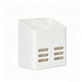 thumbnail image 2 of Aufmer Punch Free Wall Mounted Multi Grid Storage Rack Bottom Drain Hole Design For Bathroom Kitchen Bedroom Daily Sundries Dry Sorting Storage(10.3*10*6.5CM), 2 of 8