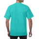 thumbnail image 3 of Tops para hombre, blusas y camisas de manga corta con cuello redondo para hombre, blusas casuales holgadas elásticas de color liso para hombre, blusas deportivas de manga corta con cuello redondo para, 3 of 5