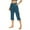 Navy, variant on TAGOLD Women's Summer Athletic Shorts Pants,Casual Plus Size Short Pants for Womens,Solid Elastic Waist Pocket Cropped Pants Casual Stretchy Stylish Pants For Spring Summer Women's Clothing