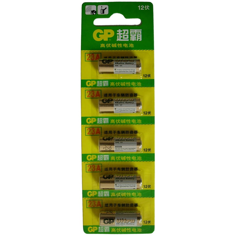 My Battery Supplier 3 Pack of GP23AE GP 23A MN21 A23 V23GA VR22 12 Volt  Batteries with Cloth