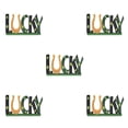thumbnail image 3 of Injueey Decoración de letreros del Día de San Patricio, adornos para el hogar, diseño de escena, decoración de , letreros artesanales de , Type2 NO2, 3 of 6