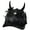 Devil horns, variant on Goth Theme Devil Ear Baseball Hat For Women Girl Masquerade Party Dressingup