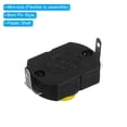thumbnail image 4 of Interruptor de Botón de Auto-bloqueo Uxcell, 20 Pcs KAN23 Pin Doblado con Agujero On/Off Auto-bloqueo DC 30V 1A Micro Interruptor, Negro, 4 of 5