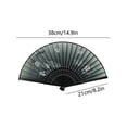 thumbnail image 3 of Folding Hand Fan Traditional Chinese Fan for Weddings Festivals and Dance Elegant Handheld Decoration, 3 of 6