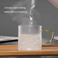 thumbnail image 4 of Qiopertar Clearance Home Decor Glass Water Cup Tea Water Separation Tea Cup Filter Three Piece Cup Wood Cover Cup Tea Cup under $5 Saving Up To 99% Off, 4 of 8