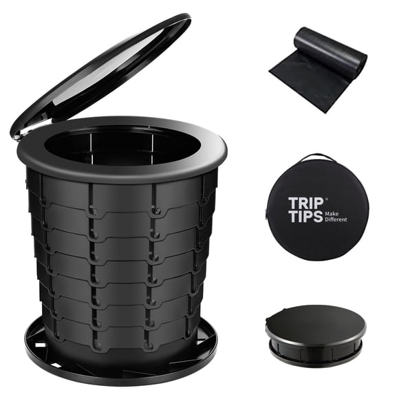 Inodoro portátil TRIPTIPS Upgrade, retrete de viaje