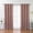 Mauve, variant on Quality Home Thermal Insulated Blackout Curtains - Stainless Steel Nickel Grommet Top - Mauve - 52"W x 84"L - (Set of 2 Panels)