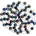thumbnail image 1 of Venerare Glass Crystal Rosary Bead Strands | Pre-Linked Five Rosary Decades | Great Catholic Project | Add your Favorite Medal and Crucifix | First Communion and Confirmation Gift, 1 of 1