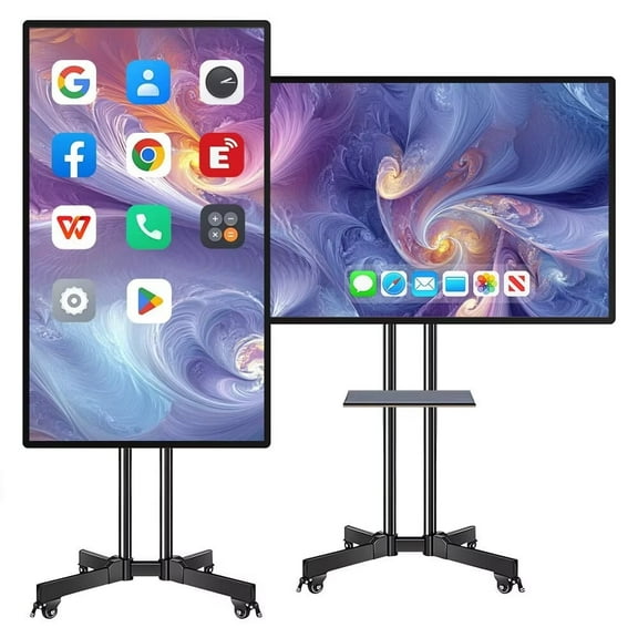 BELNET Smartboard, 49 Inch Touch Interactive Whiteboard 2K Uhd Wireless Projection Player for Advertisin, Office And Business