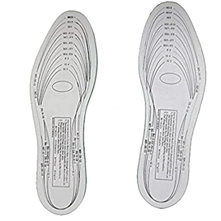 Unisex Memory Foam Insoles Springback Women Inner Running Sole Slippers Shoepad Men Foot