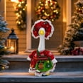 thumbnail image 5 of AZXY Christmas Porch Goose Outfit, 23‑Inch Goose Clothes Dress Set, Goose Clothing & Goose Cloth for Cement Plastic Lawn Goose Sculpture Statue, Xmas Outdoor Decor for Front Porch Yard Party Garden, 5 of 8