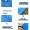 thumbnail image 6 of Popvcly 1Pc Outdoor Multifunctional Floor Mats Tent Moisture-Proof Mats Picnic Mats Gray 90*210cm/35.43*82.68", 6 of 6