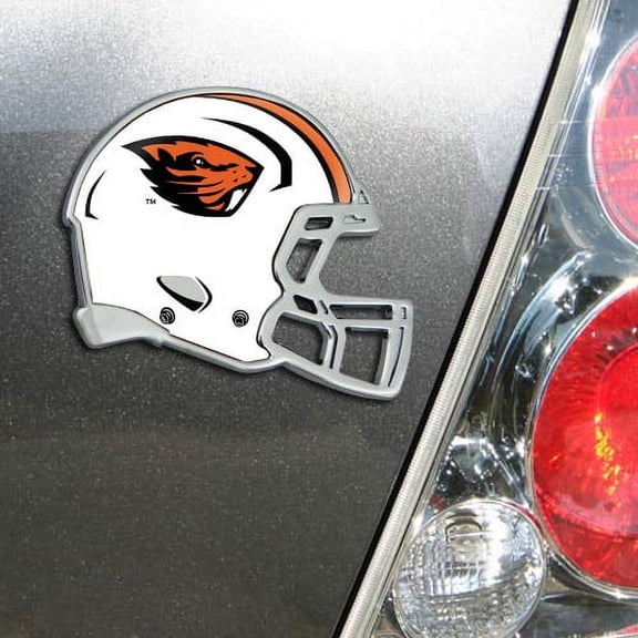 Oregon State Beavers Metal Helmet Domed Auto Emblem