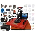 thumbnail image 2 of Combo 14 en 1 Craftech 29x38 Plancha Sublimación Color Rojo con Impresora, 2 of 7