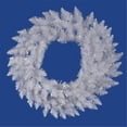 thumbnail image 1 of Vickerman A104224 24 in. White Spruce Wreath, 1 of 3