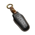 thumbnail image 2 of AMLESO Car Key Fob Cover Auto Accessories Full Protection PU Leather Protector Key Case Shell for Seal Yuan Plus Atto 3 Dolphin Black B, 2 of 9