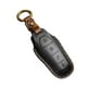 thumbnail image 2 of Funda para llavero de coche, fácil instalación, resistente al desgaste, de piel sintética, a prueba de polvo Negro B, 2 of 9