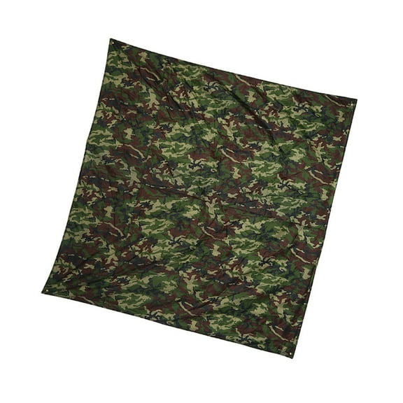 Camouflage Outdoor Portable Lightweight Rainproof Mat RainTent Tarp Shelter (3*2.9m)