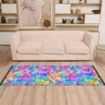 thumbnail image 2 of Yayeee Runner Rug for Bedroom 2'x6' Machine Washable Hallway Non Slip Mat, Vibrant Geometric Pattern, 2 of 8