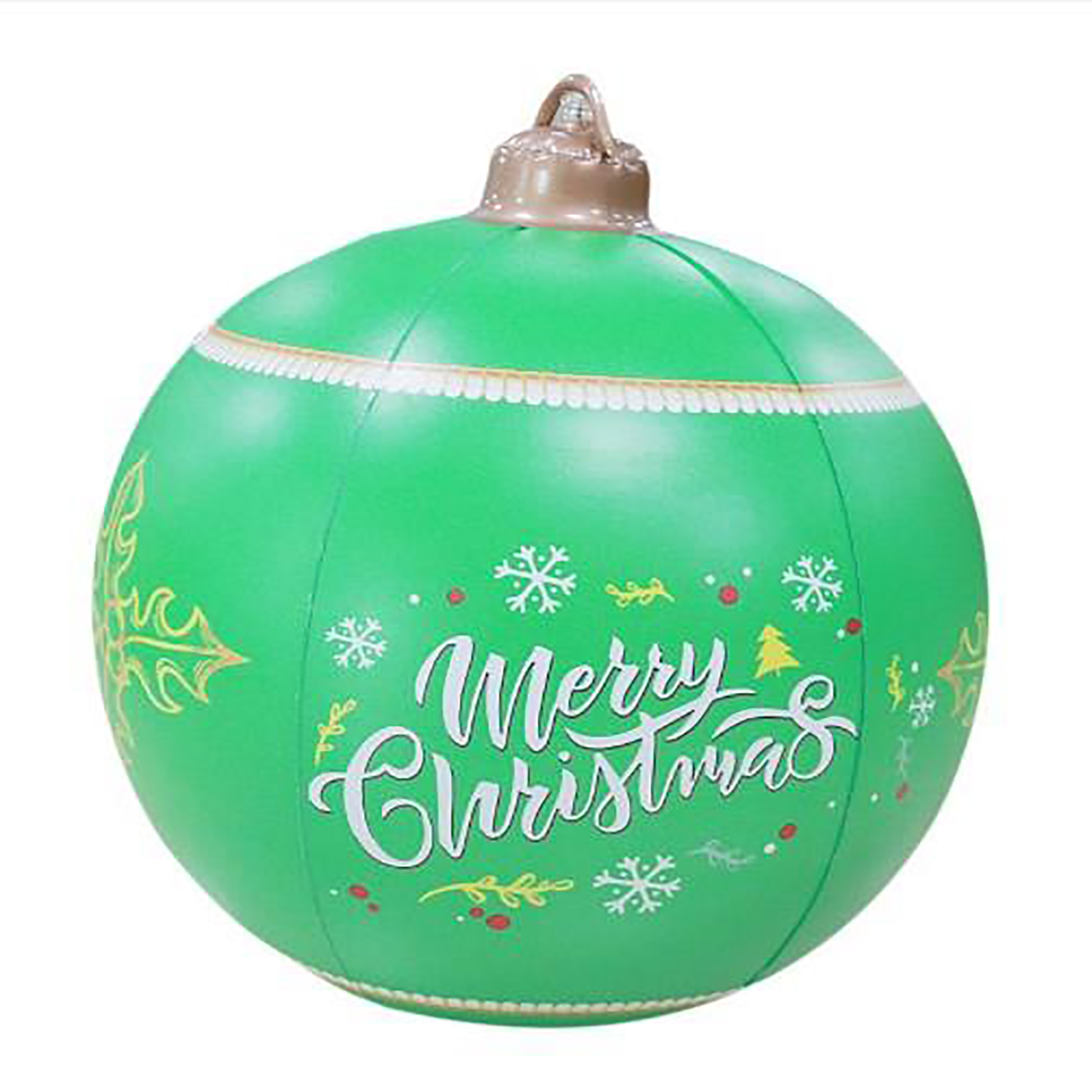 Boule De Noël Gonflable Géante 23.6 Pouces (60cm) - Décoration Extérieure/intérieure En PVC, 5 Styles