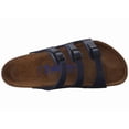 thumbnail image 4 of Birkenstock Florida Birkoflor Soft Footbed Sandals Blue, 4 of 6