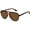 Tortoise shell/Brown Lens, variant on Classic Retro Aviator Sunglasses for Men and Women, UV Protection