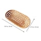thumbnail image 2 of 1 UNID Mano-tejido de flores Cesta de frutas Cesta de flores Canasta Home Sundies Cesta, 2 of 5