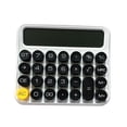 thumbnail image 2 of Portable Desktop Calculator Large Display Big Button 12 digits for White, 2 of 8
