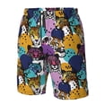 thumbnail image 4 of Vsdgher Retro Panther Men's Beach Shorts, Surfing shorts, Swim trunks, Quick Dry Swim Trunks for Surfing Beach Fun -3X-Large, 4 of 6