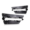 thumbnail image 5 of For Mercedes-Benz C250/C300 2012 2013 2014 2015 Bumper Cover Grille Driver And Passenger Side | Pair | Front | Black | Plastic | With AMG | Fits 12-15 C250/C350 Coupe And 12-14 | MB1038126, MB1039126, 5 of 8
