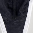 thumbnail image 5 of TANBOM Men's Nylon Thong Sexy Underwear Soft Big Pouch Breathable Tagless Black M, 5 of 6