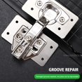 thumbnail image 4 of Stainless Steel Cabinet Hinge Base with Screws>, 4 of 8