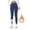 #J Navy, variant on Fleece Lined Leggings for Women Winter Thermal Warm Thick Lining Pants with Pockets