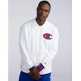 thumbnail image 4 of Champion Life Mens Satin Coaches Jacket, M, Navy, 4 of 4