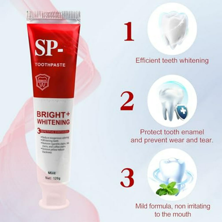 SP-8 Probiotic Whitening Toothpaste, SP8 Toothpaste for Teeth