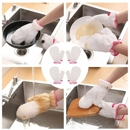 

Bamboo Fiber Dishwashing Gloves Non-stick Oil Dish Cleaning Brush Bowl Christmas Halloween Decor Decorations Solar Outdoor Led Lights Fall Home Decor Family Kitchen Home Essentials 817S 12124