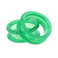 thumbnail image 3 of Bulk 10pcs Barber Hair Cut s Finger Rings Rubber Grips Inserts Green, 3 of 8