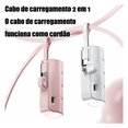 thumbnail image 4 of Batería Externa Para Android Y iPhone 2 En 1 De 5000 Mah Malubero, Rosa, 4 of 5