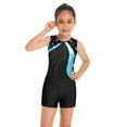 thumbnail image 1 of Alvivi Kids Girls Gymnastic Dance Leotard with Shorts Set 4-14Y, 1 of 7