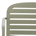 thumbnail image 2 of Safavieh Thompson 5 - Piece Polyethylene Outdoor Conversation Set, Green, 2 of 10