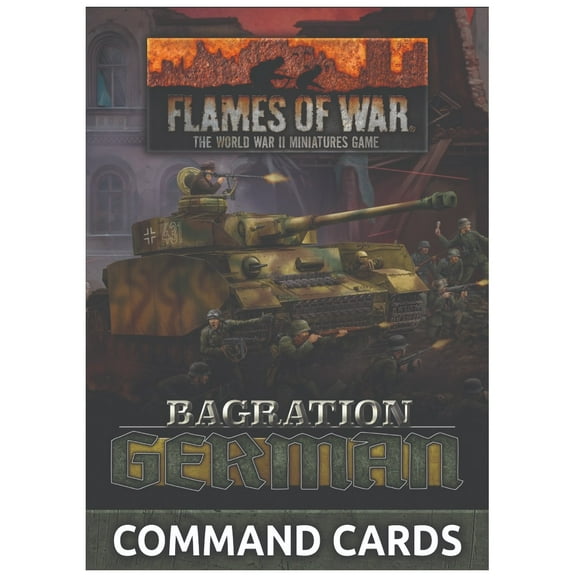 Flames of War: Bagration: German Command Cards