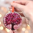 thumbnail image 4 of Ornament Window Hanging - DASTOLL, Birthday Gifts for Women Men Mom Dad, Pink Love Tree Suncatcher for Doors Window Home Sun Catchers Decor, 2025, 2025, Festive Home Accent,, 4 of 5