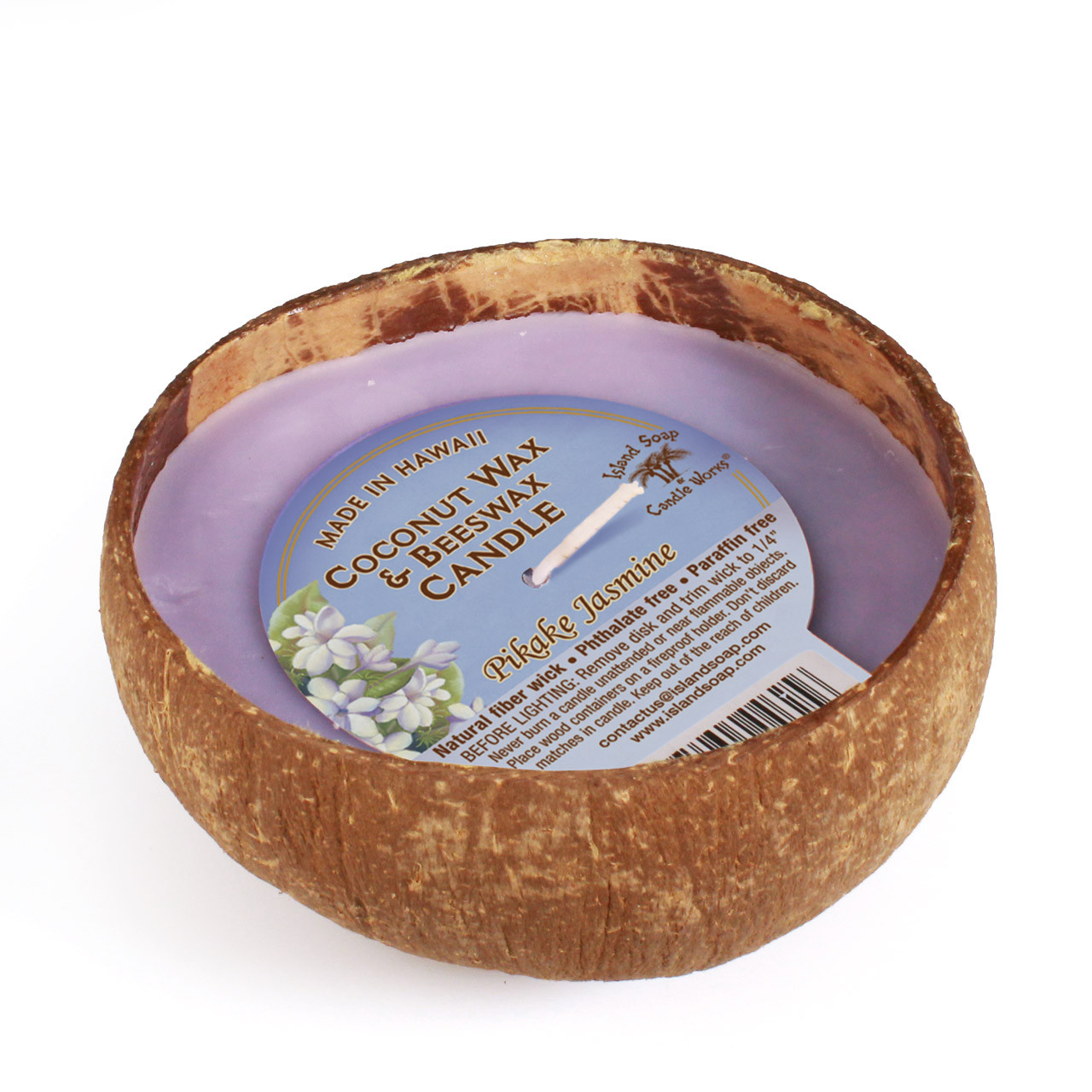 Pikake Jasmine Coconut Bowl Candle